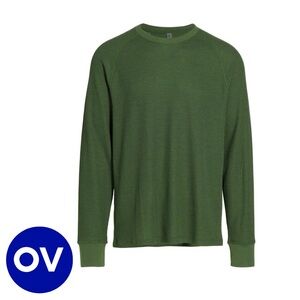 Outdoor Voices Waffle Knit Longsleeve Top